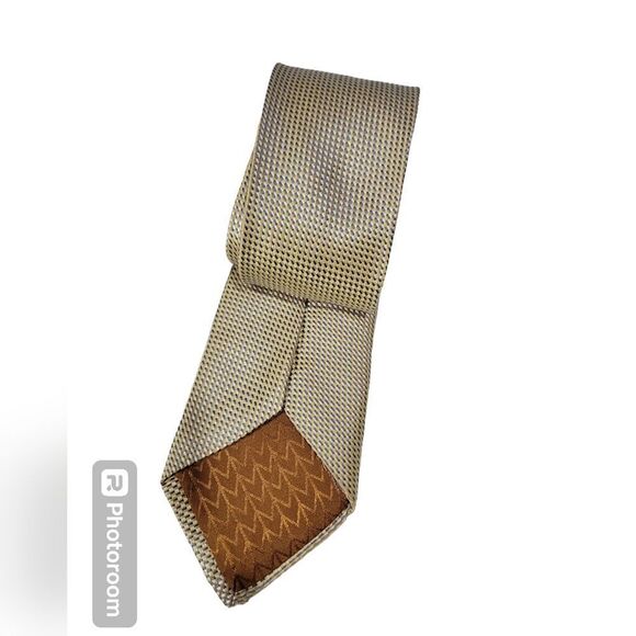 Michael Kors Men's Iridescent imported Silk Neck-Tie - Picture 1 of 12